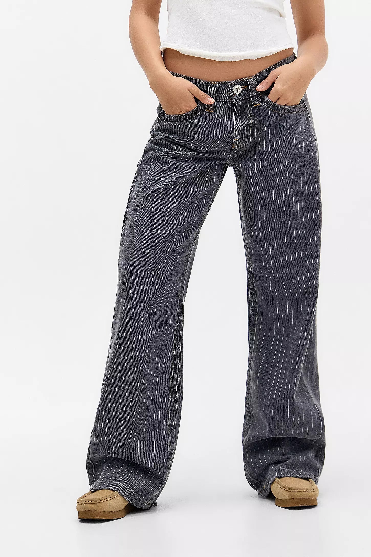 Liva Pinstripe Jeans