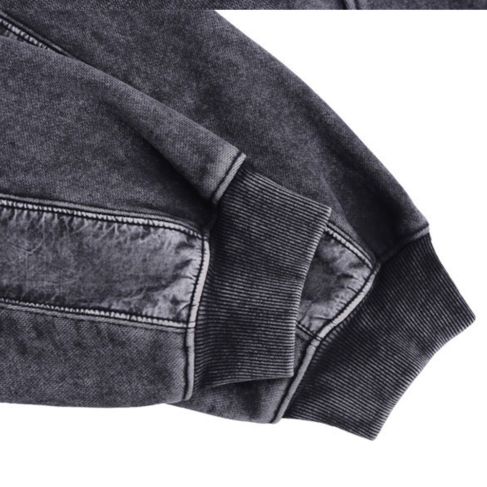 Bally Stealth Half-Zip Hoodie – Urban Core Drop